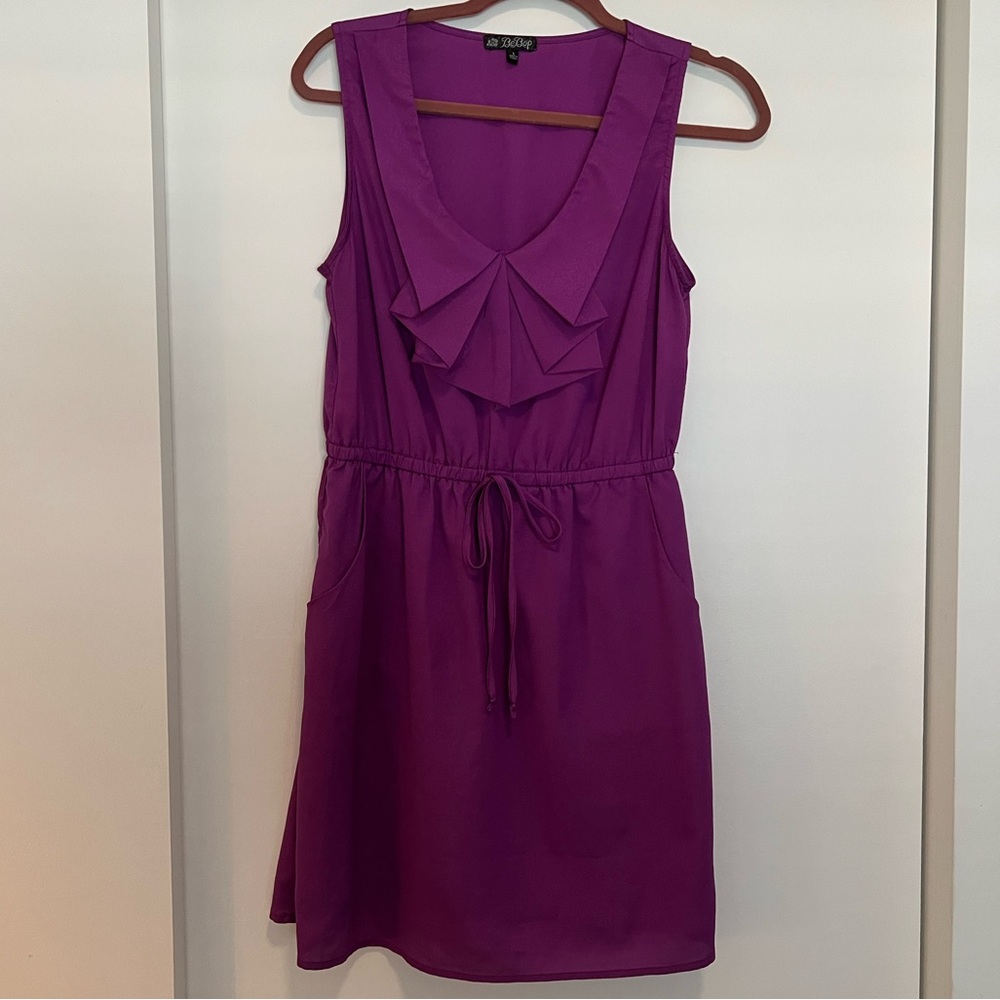 Be Bop Purple Sleeveless Dress